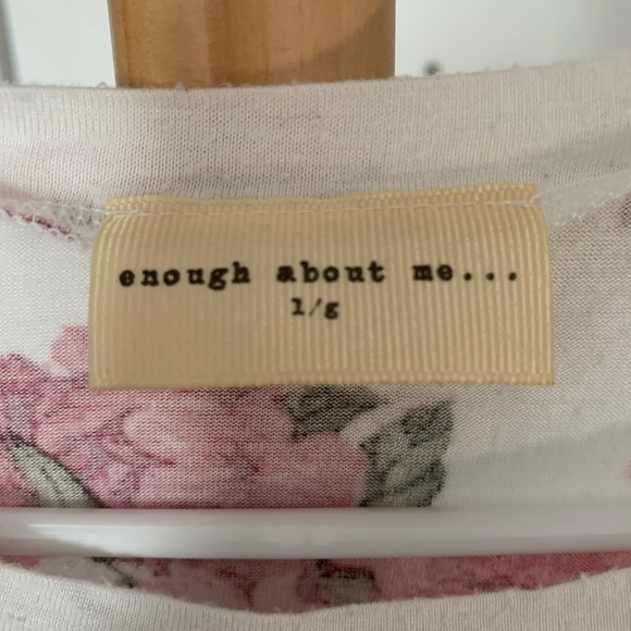 Enough About Me Califonia 99 T-Shirt Women's Multicolor Floral - Picture 3 of 3